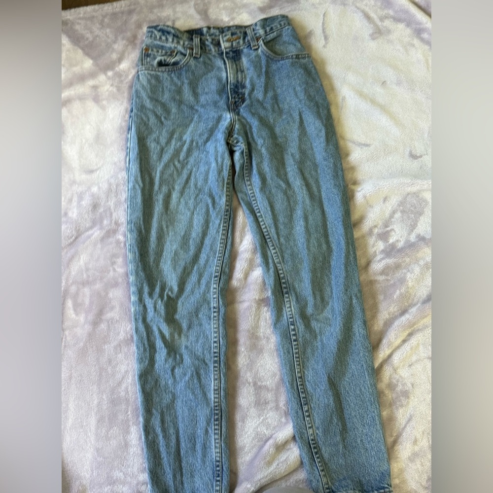 Levi's Blue Straight Leg Jeans Classic Denim